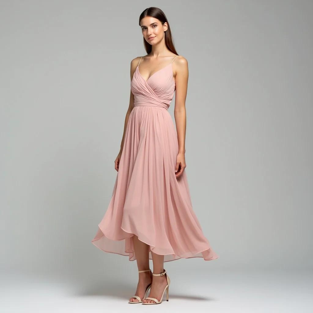 Petal Wrap Midi