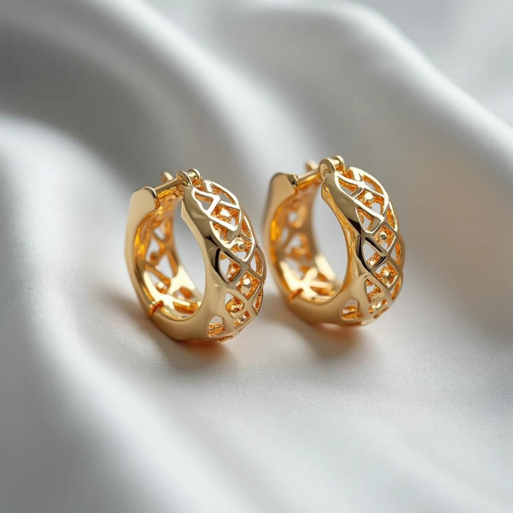 Sculpt Hoop Earrings